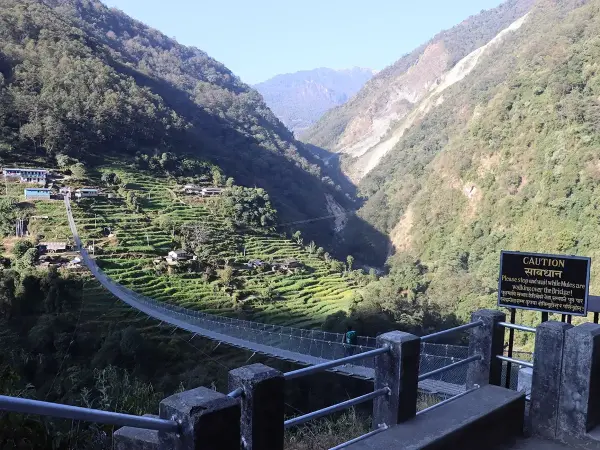 Suspention Bridge Jhinu